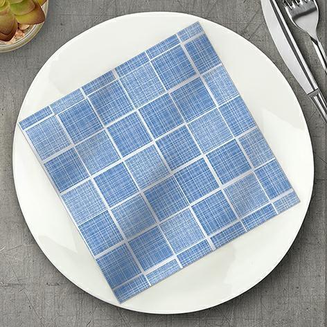 TOVAGLIOLI 40X40 DRYDECOR TESSA LIGHT BLU