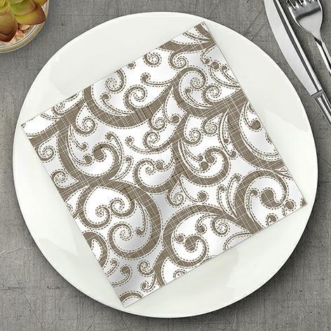 TOVAGLIOLI 40X40 DRYDECOR CHIC BROWN