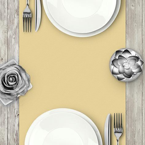 TÊTE À TÊTE 50X120 PIEGATE -DRYCOLOR- CREMA