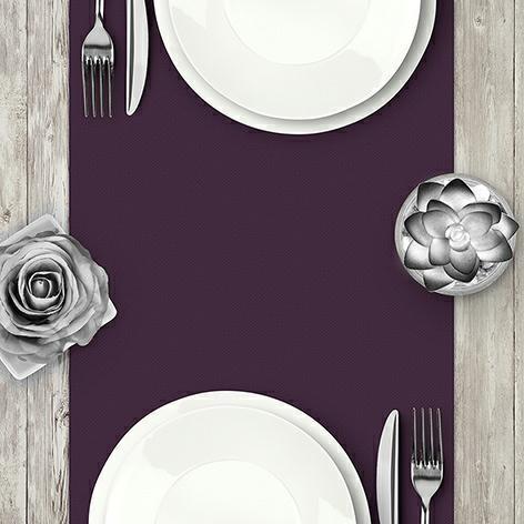 TÊTE À TÊTE 50X120 PIEGATE -DRYCOLOR- PLUM