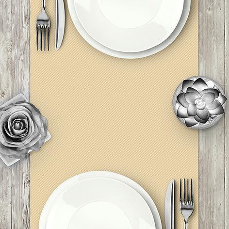 TÊTE À TÊTE 50X120 PIEGATE -DRYCOLOR- BEIGE