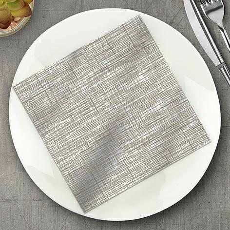 TOVAGLIOLI 40X40 DRYDECOR FILO TORTORA