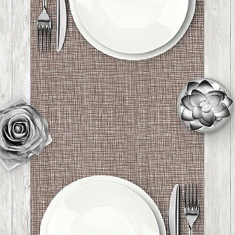 TÊTE À TÊTE 50X120 A ROTOLO PRETAGLIATO DRYDECOR JERSEY BROWN