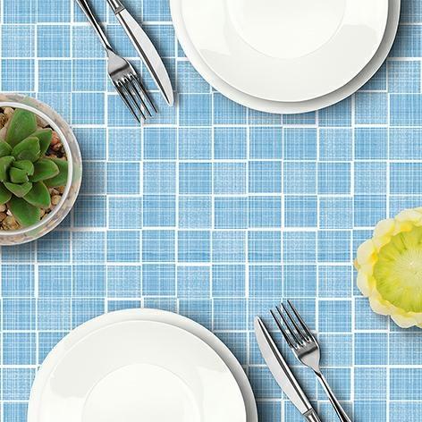 COPRIMACCHIA 100X100 DRYDECOR TESSA LIGHT BLU