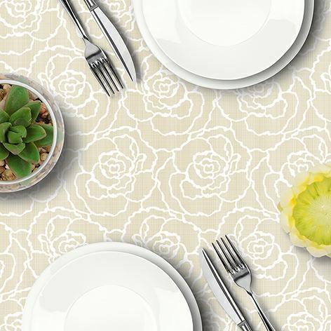 COPRIMACCHIA 100X100 DRYDECOR CAMELIA CREMA