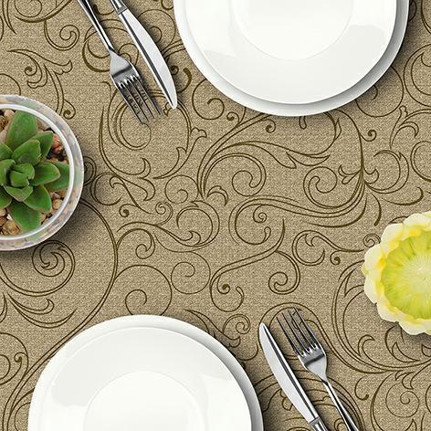 COPRIMACCHIA 100X100 DRYDECOR ARABESCO BROWN